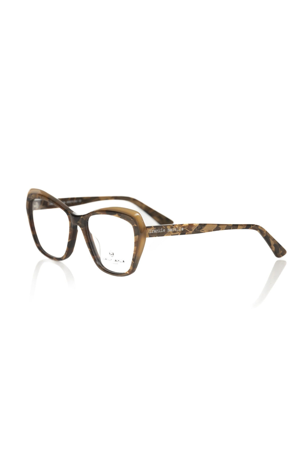 Beige Acetate Women Eyeglass Frame
