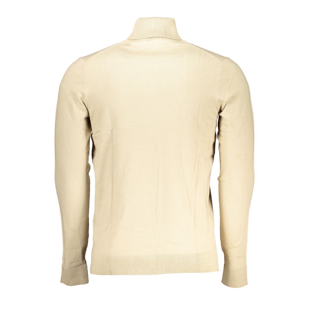 Beige Cotton Sweater