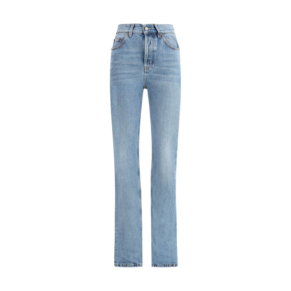 90s-inspired slim-fit jeans in denim