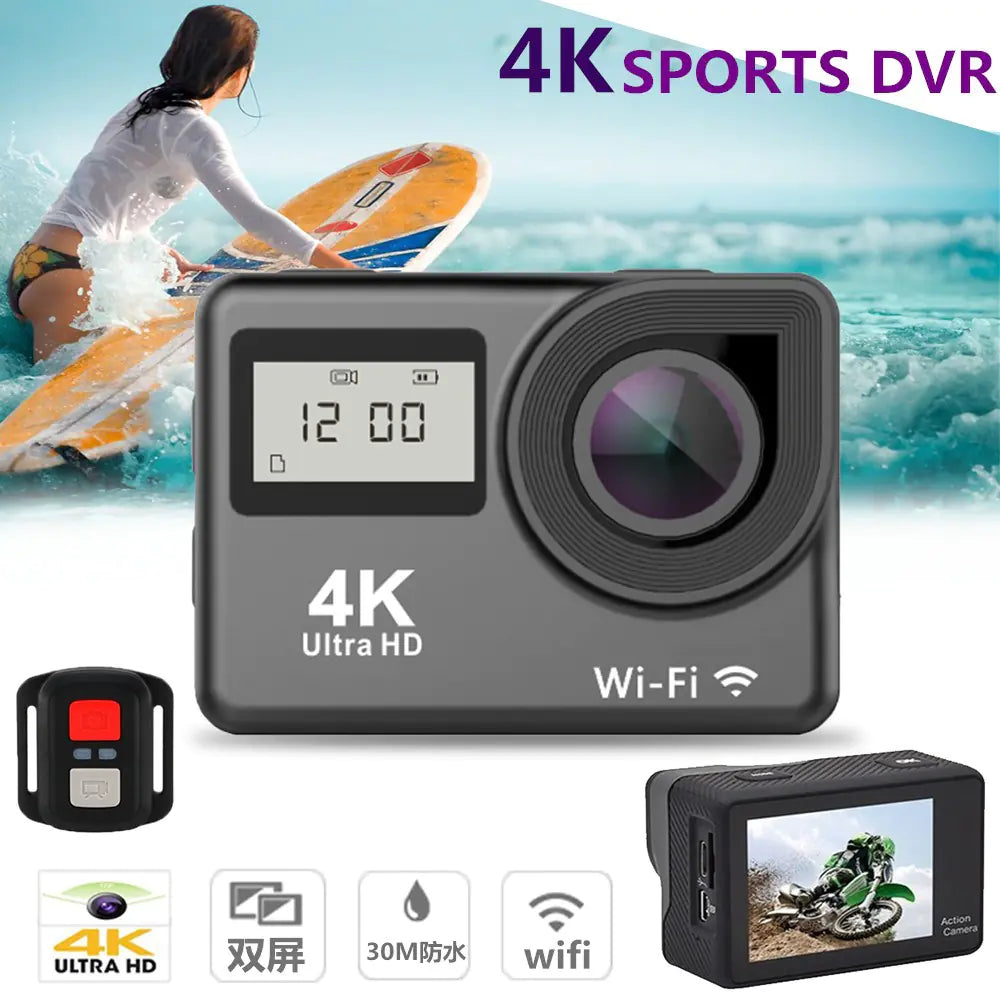 4K Dual Display Adventure Cam